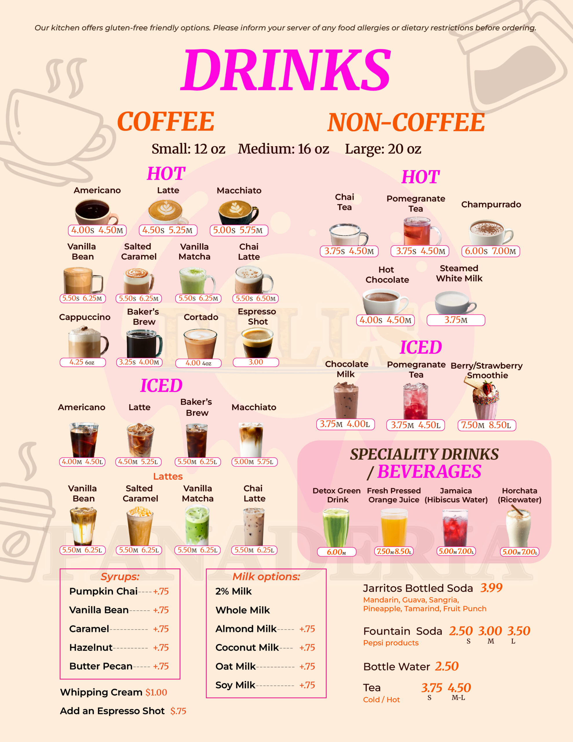 Menu Page 2